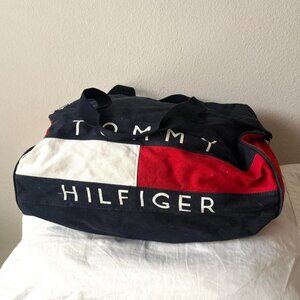 Tommy Hilfiger duffel bag y2k 2000s